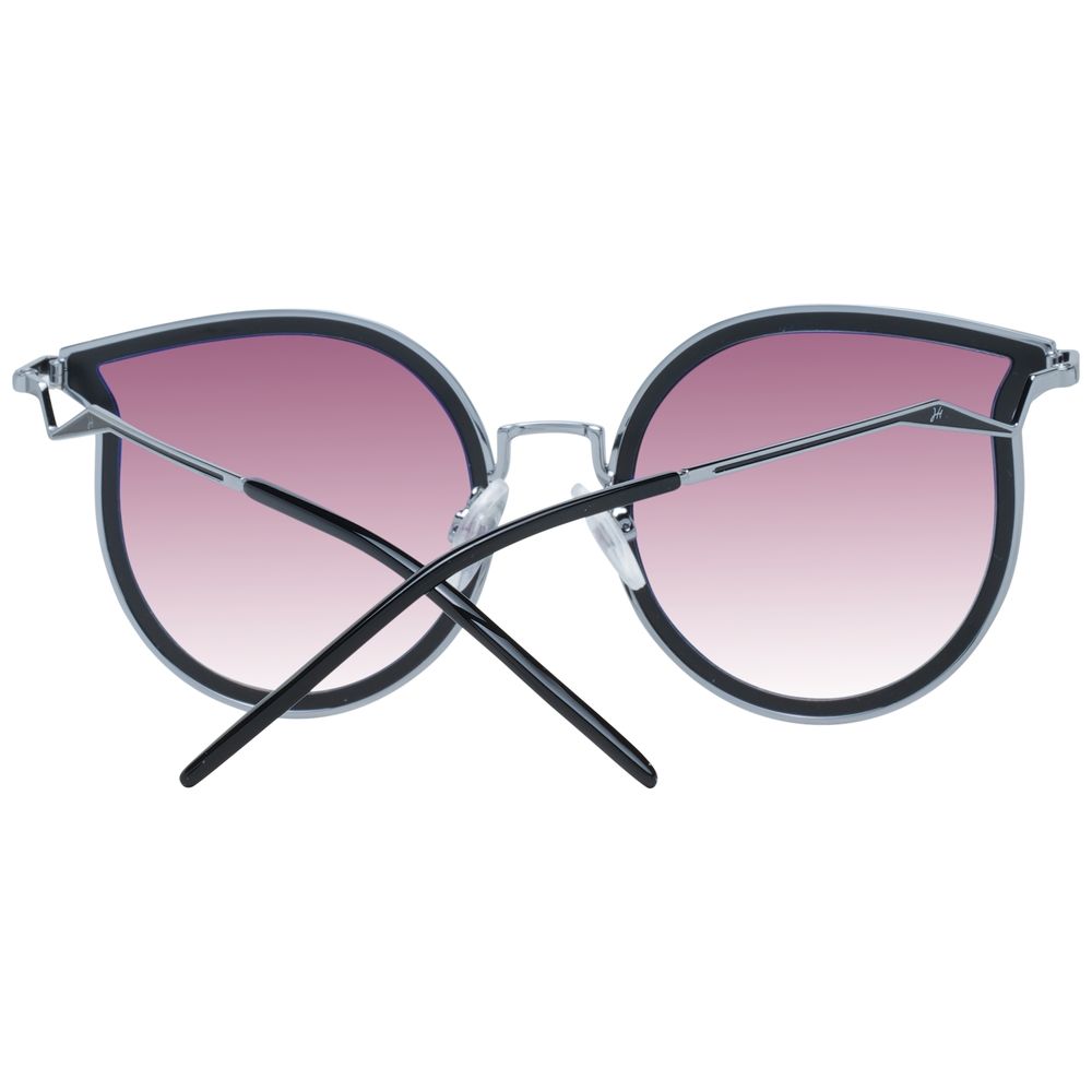 Ana Hickmann Schwarze Sonnenbrille aus Metall
