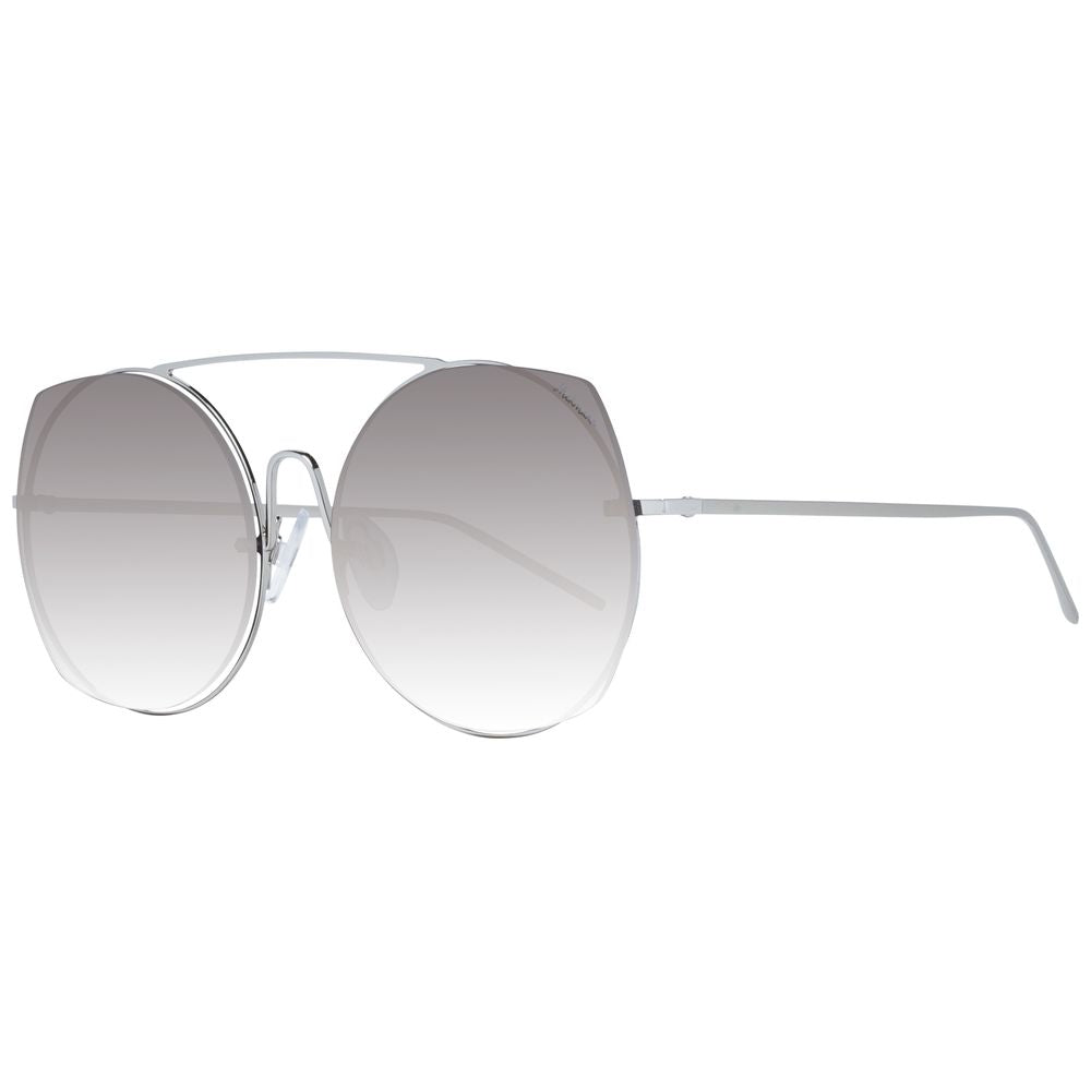 Ana Hickmann Graue Sonnenbrille aus Metall