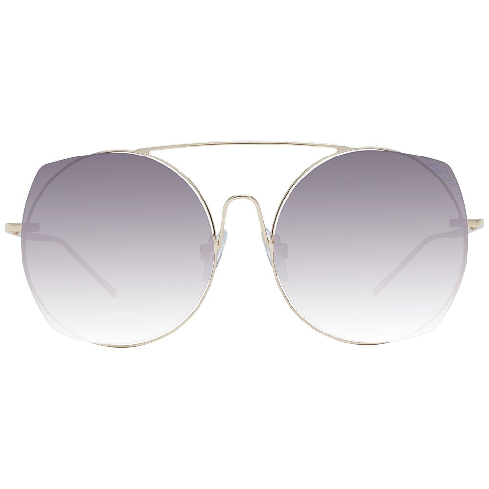 Ana Hickmann Sonnenbrille aus Goldmetall