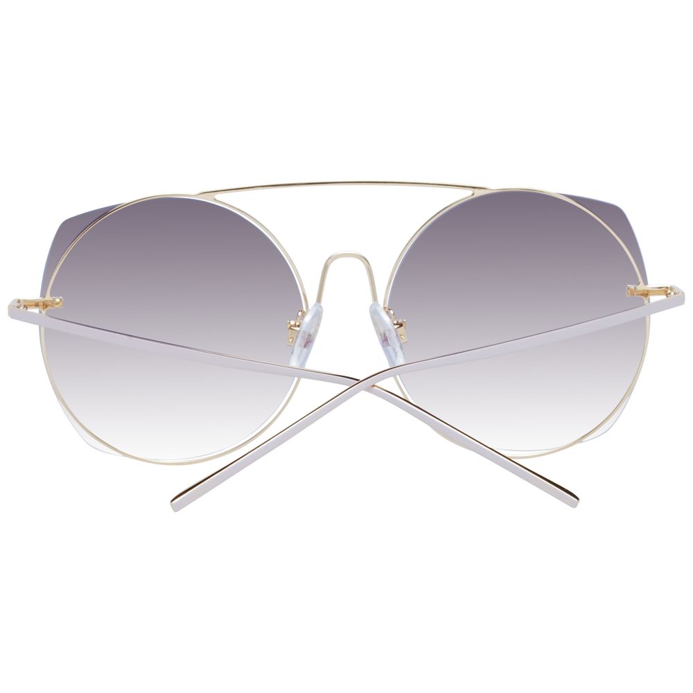 Ana Hickmann Sonnenbrille aus Goldmetall