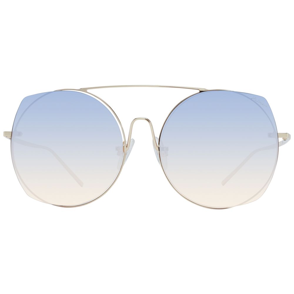 Ana Hickmann Sonnenbrille aus Goldmetall
