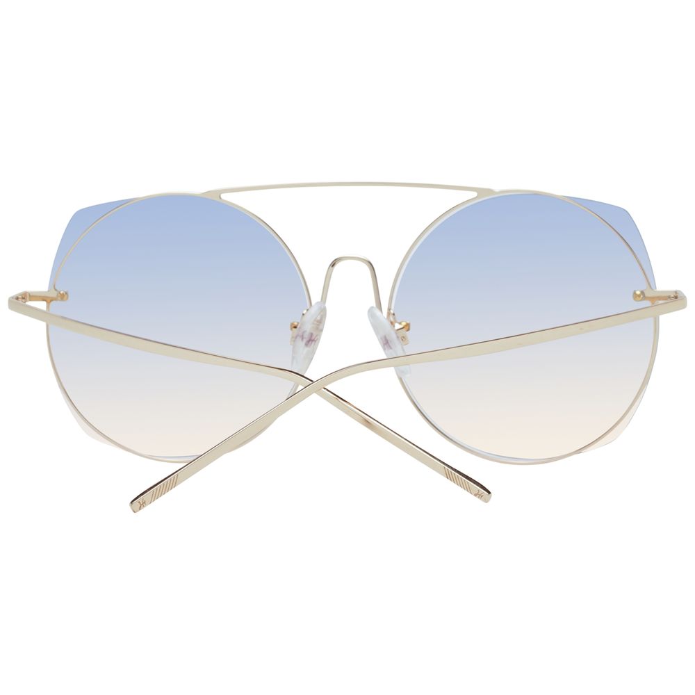 Ana Hickmann Sonnenbrille aus Goldmetall