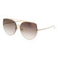 Ana Hickmann Sonnenbrille aus Goldmetall