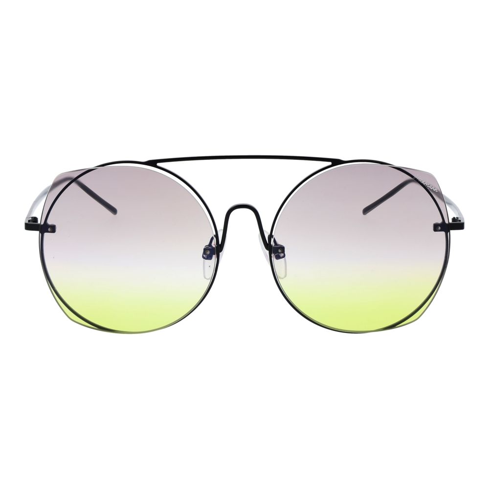 Ana Hickmann Schwarze Sonnenbrille aus Metall