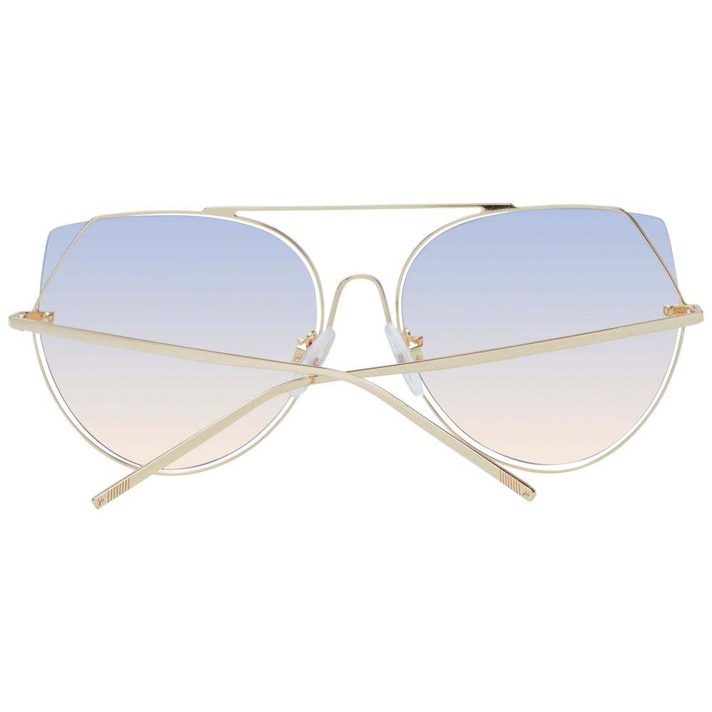 Ana Hickmann Sonnenbrille aus Goldmetall