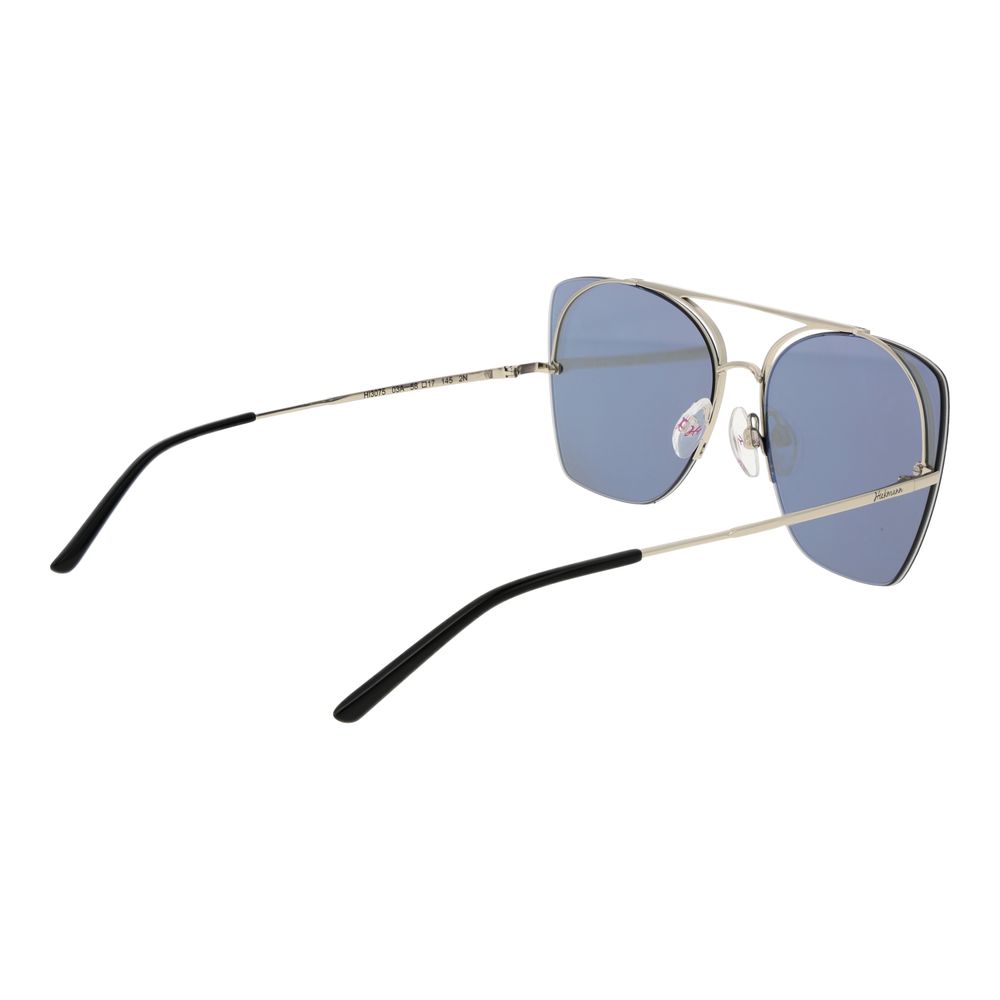 Ana Hickmann Graue Sonnenbrille aus Metall