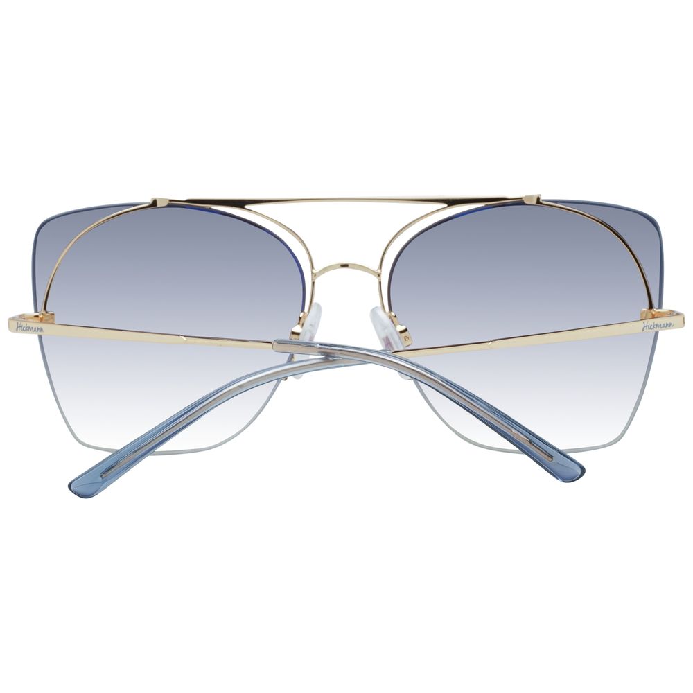 Ana Hickmann Sonnenbrille aus Goldmetall