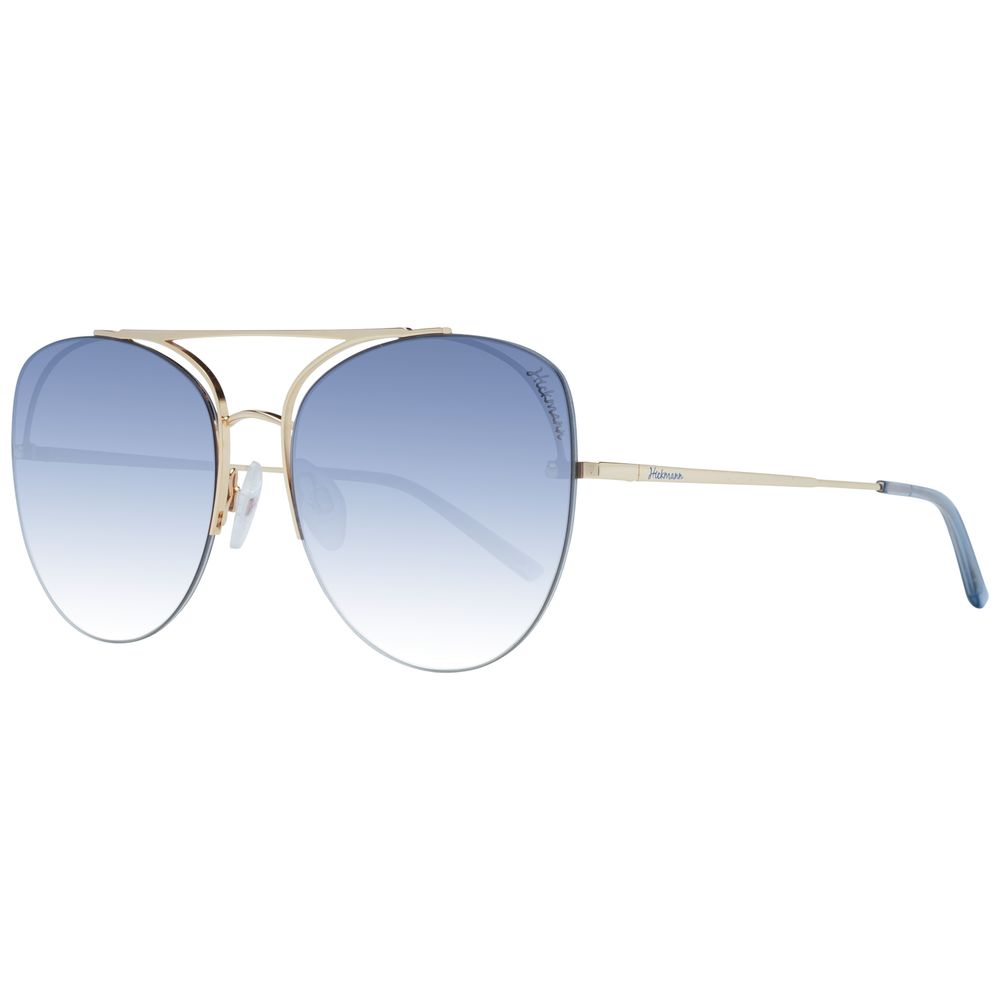 Ana Hickmann Sonnenbrille aus Goldmetall