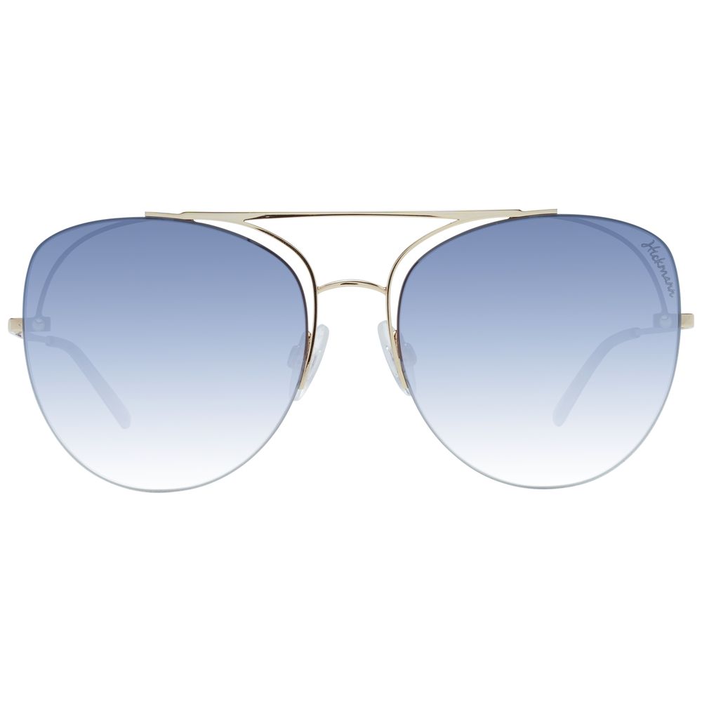 Ana Hickmann Sonnenbrille aus Goldmetall