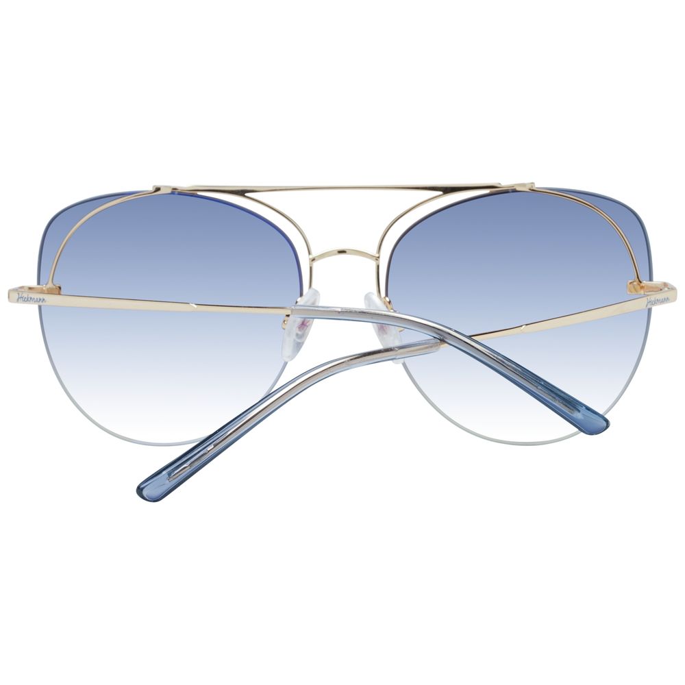 Ana Hickmann Sonnenbrille aus Goldmetall