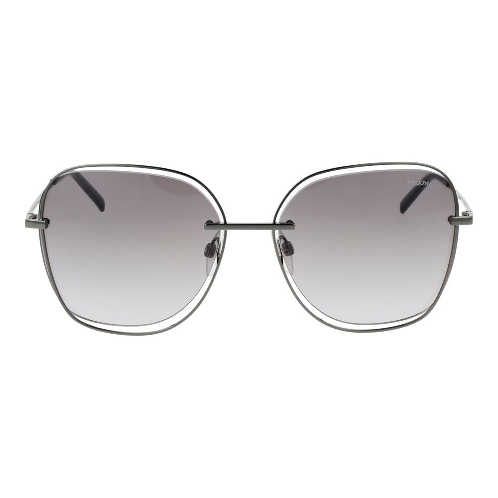 Ana Hickmann Graue Sonnenbrille aus Metall
