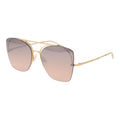 Ana Hickmann Sonnenbrille aus Goldmetall