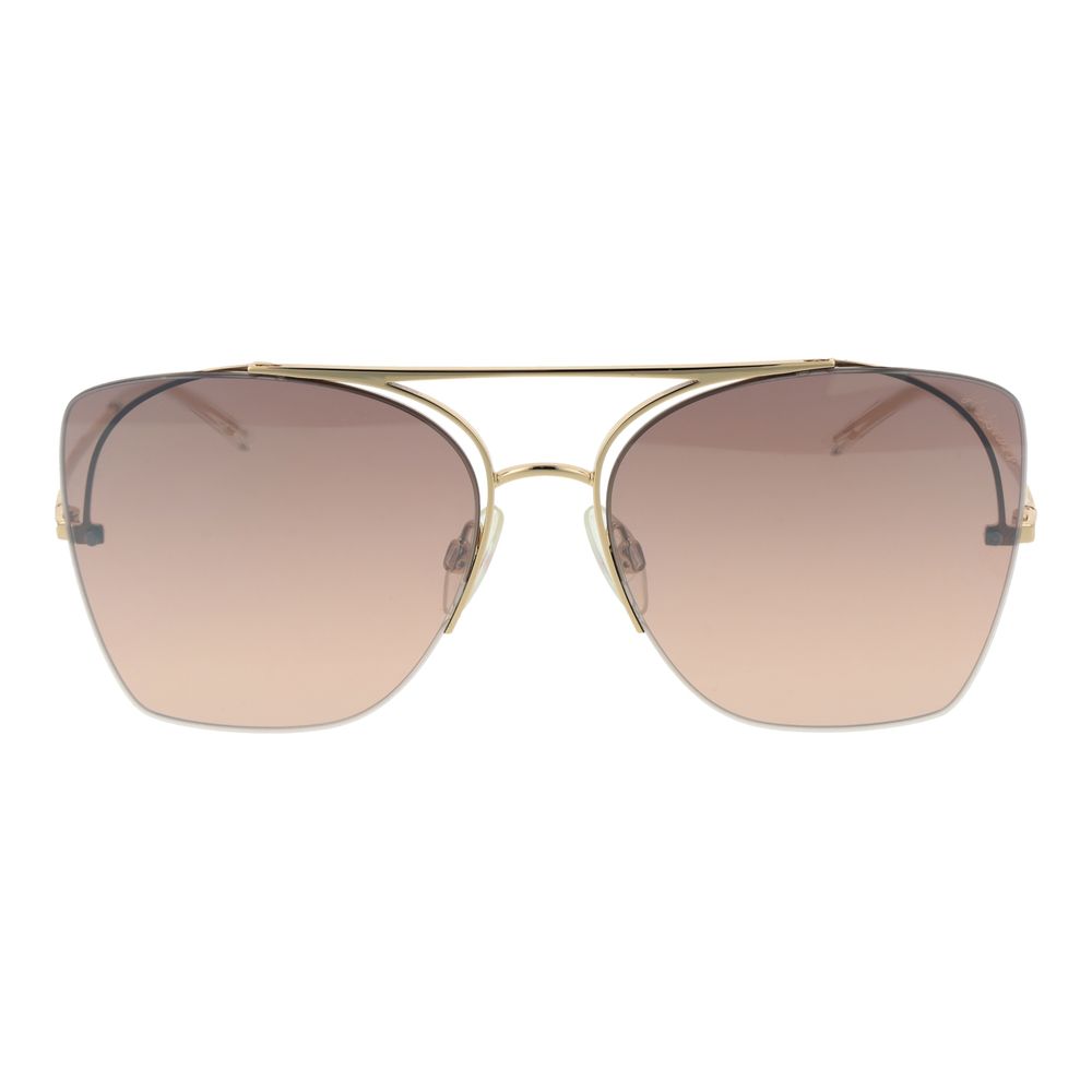 Ana Hickmann Sonnenbrille aus Goldmetall