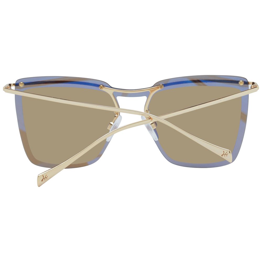 Ana Hickmann Sonnenbrille aus Goldmetall