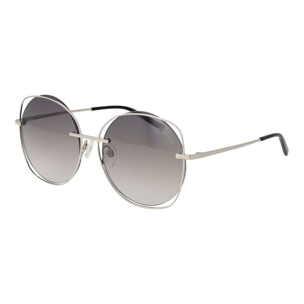 Ana Hickmann Graue Sonnenbrille aus Metall