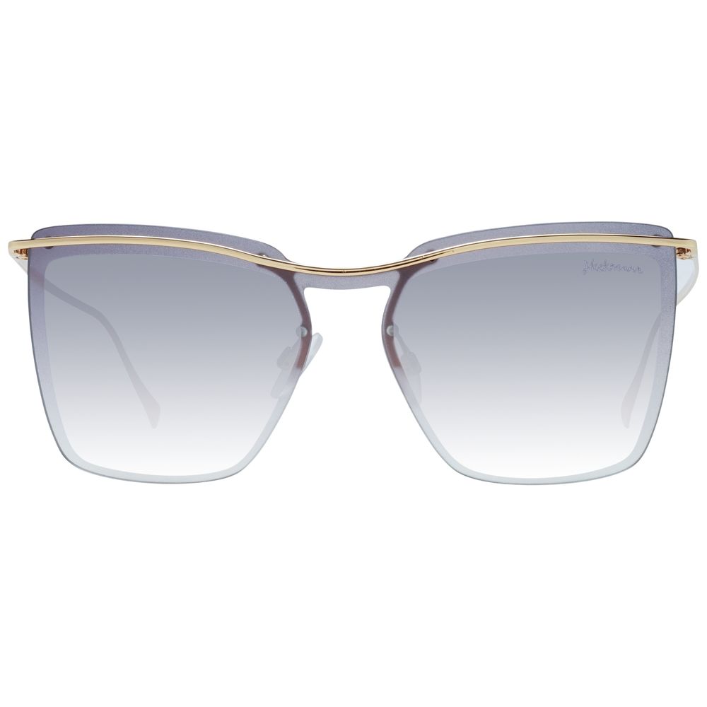 Ana Hickmann Graue Sonnenbrille aus Metall
