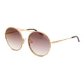 Ana Hickmann Sonnenbrille aus Goldmetall