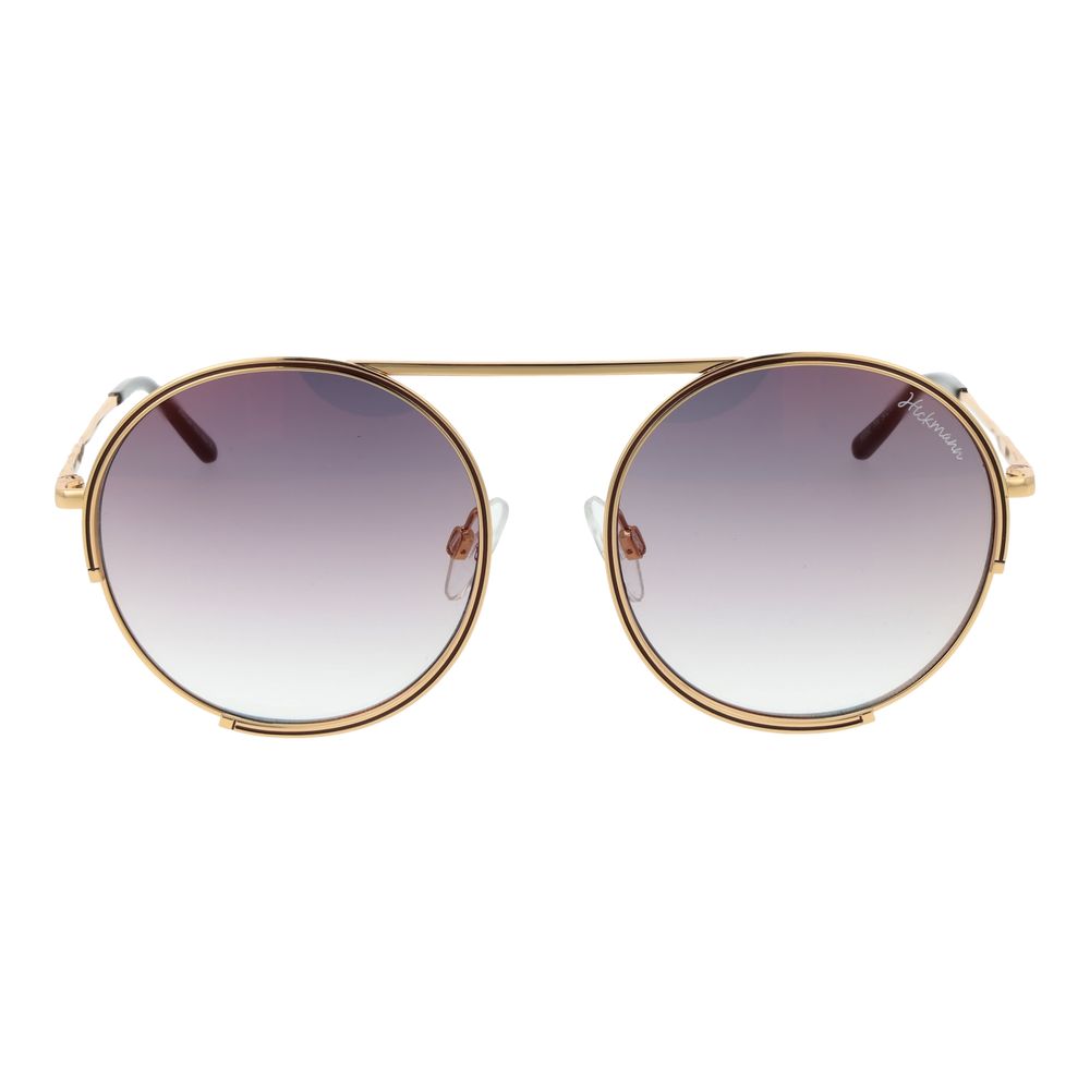 Ana Hickmann Sonnenbrille aus Goldmetall