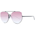 Ana Hickmann Schwarze Sonnenbrille aus Metall