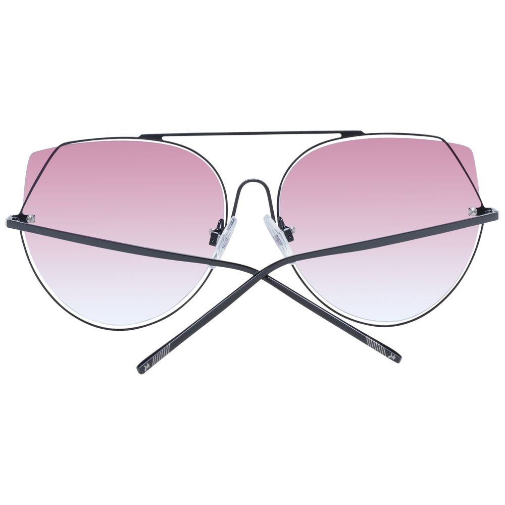 Ana Hickmann Schwarze Sonnenbrille aus Metall