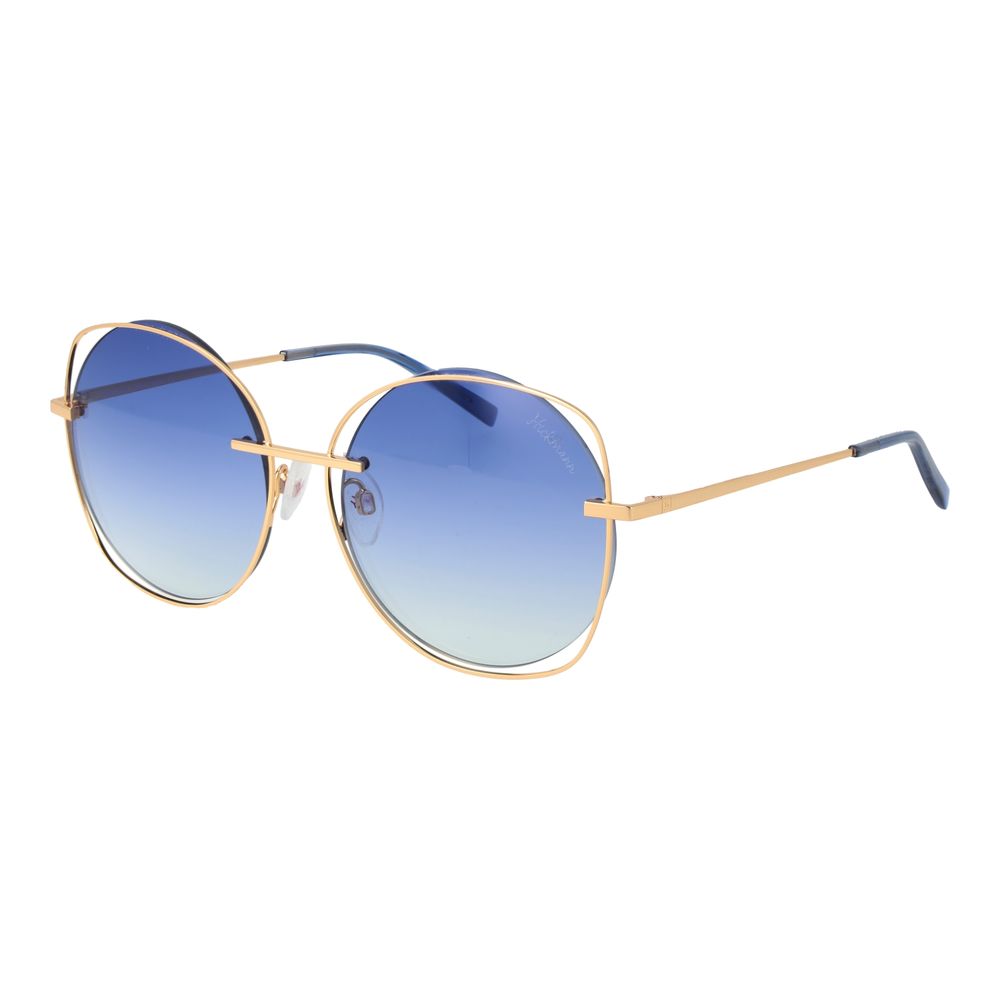 Ana Hickmann Sonnenbrille aus Goldmetall