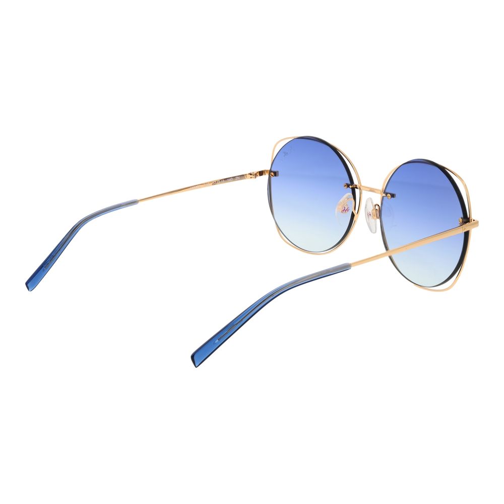 Ana Hickmann Sonnenbrille aus Goldmetall