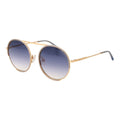 Ana Hickmann Sonnenbrille aus Goldmetall