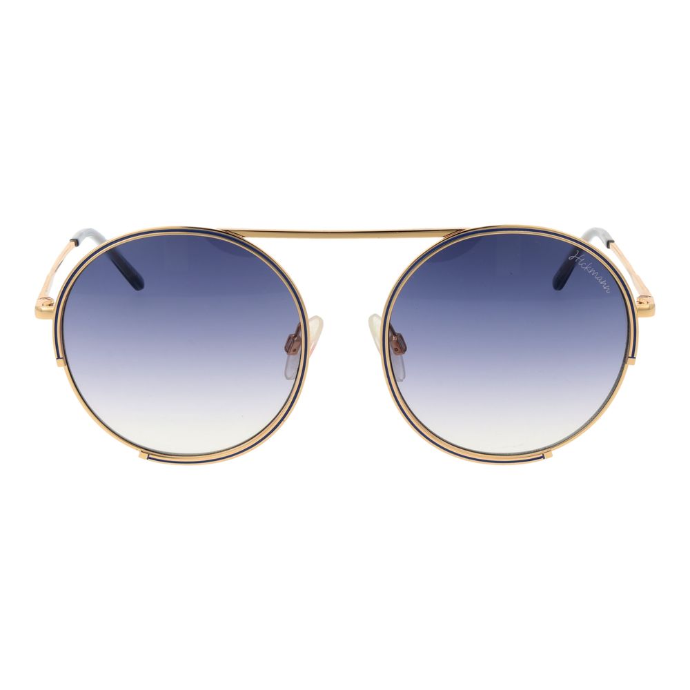 Ana Hickmann Sonnenbrille aus Goldmetall