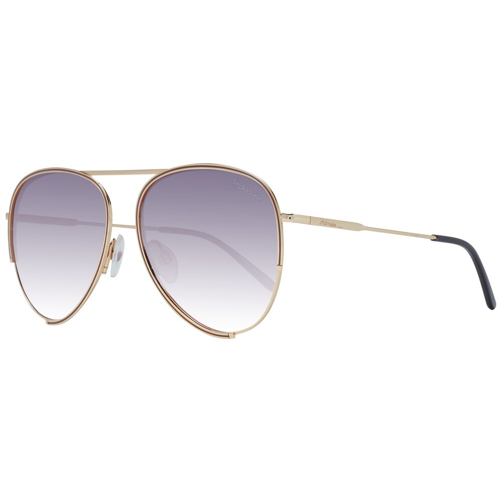 Ana Hickmann Sonnenbrille aus Goldmetall