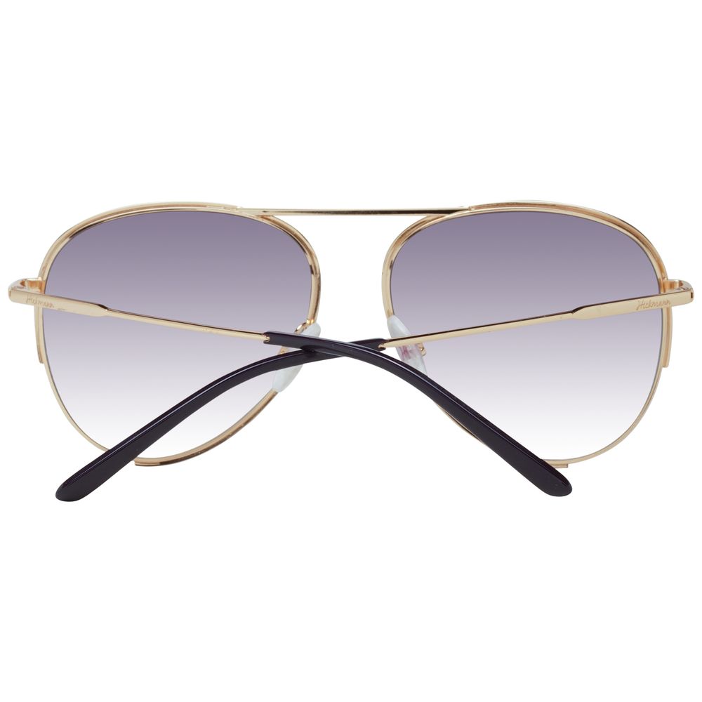Ana Hickmann Sonnenbrille aus Goldmetall