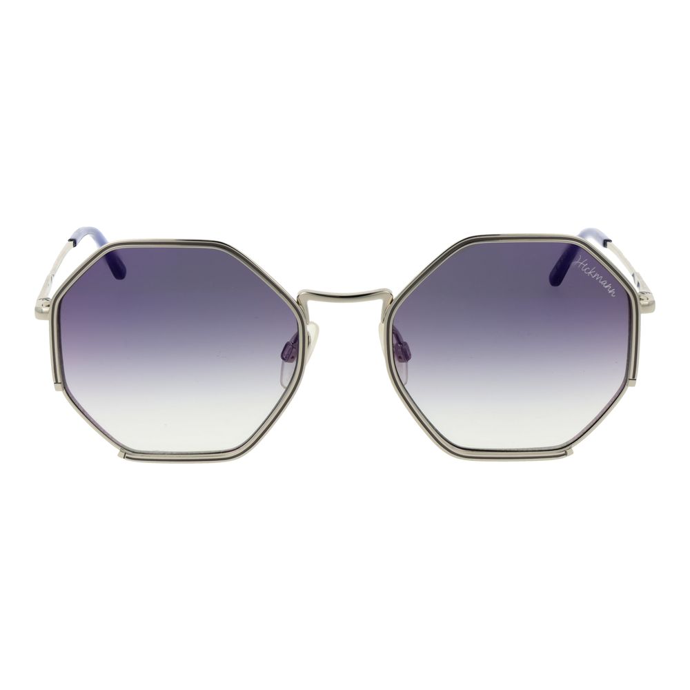 Ana Hickmann Graue Sonnenbrille aus Metall