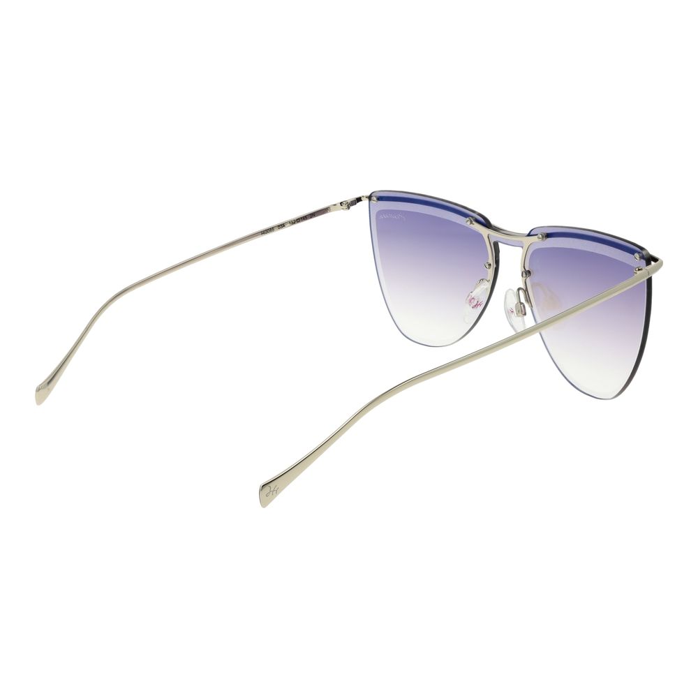 Ana Hickmann Graue Sonnenbrille aus Metall
