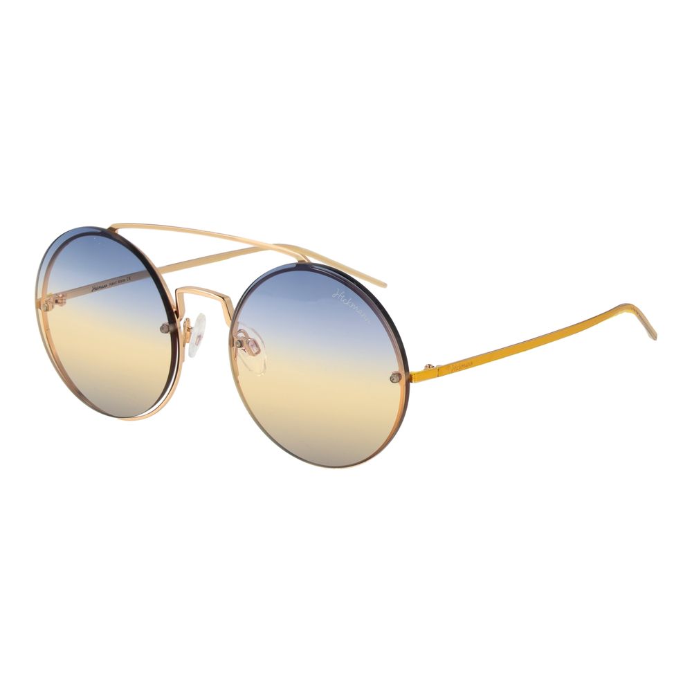 Ana Hickmann Sonnenbrille aus Goldmetall