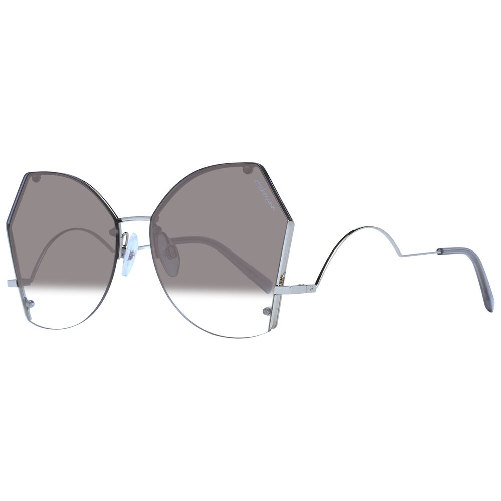 Ana Hickmann Graue Sonnenbrille aus Metall