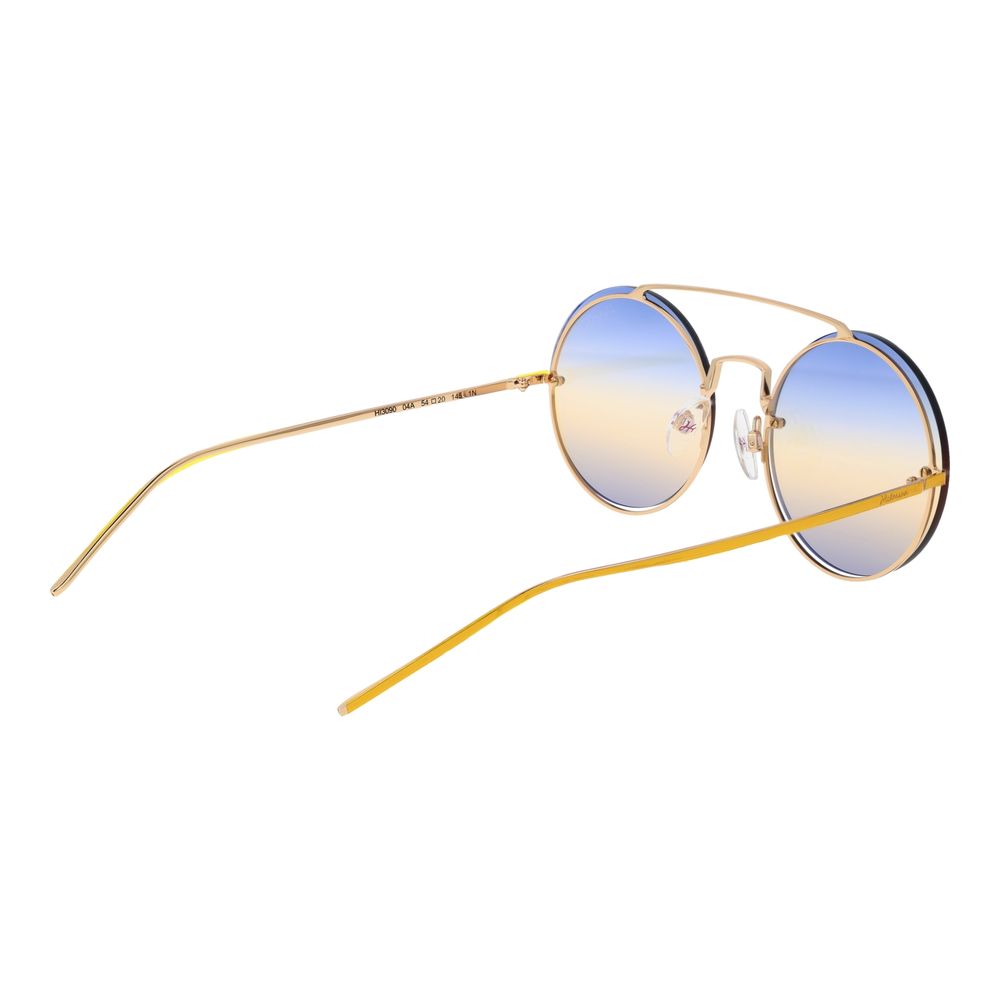 Ana Hickmann Sonnenbrille aus Goldmetall