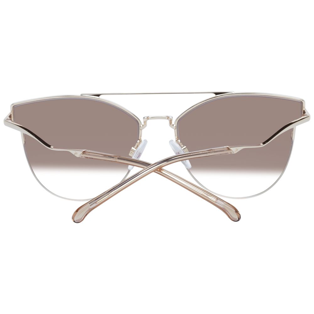 Ana Hickmann Sonnenbrille aus Goldmetall