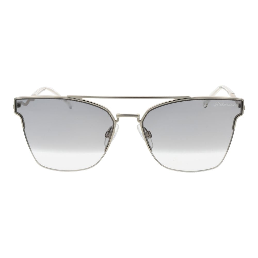 Ana Hickmann Graue Sonnenbrille aus Metall