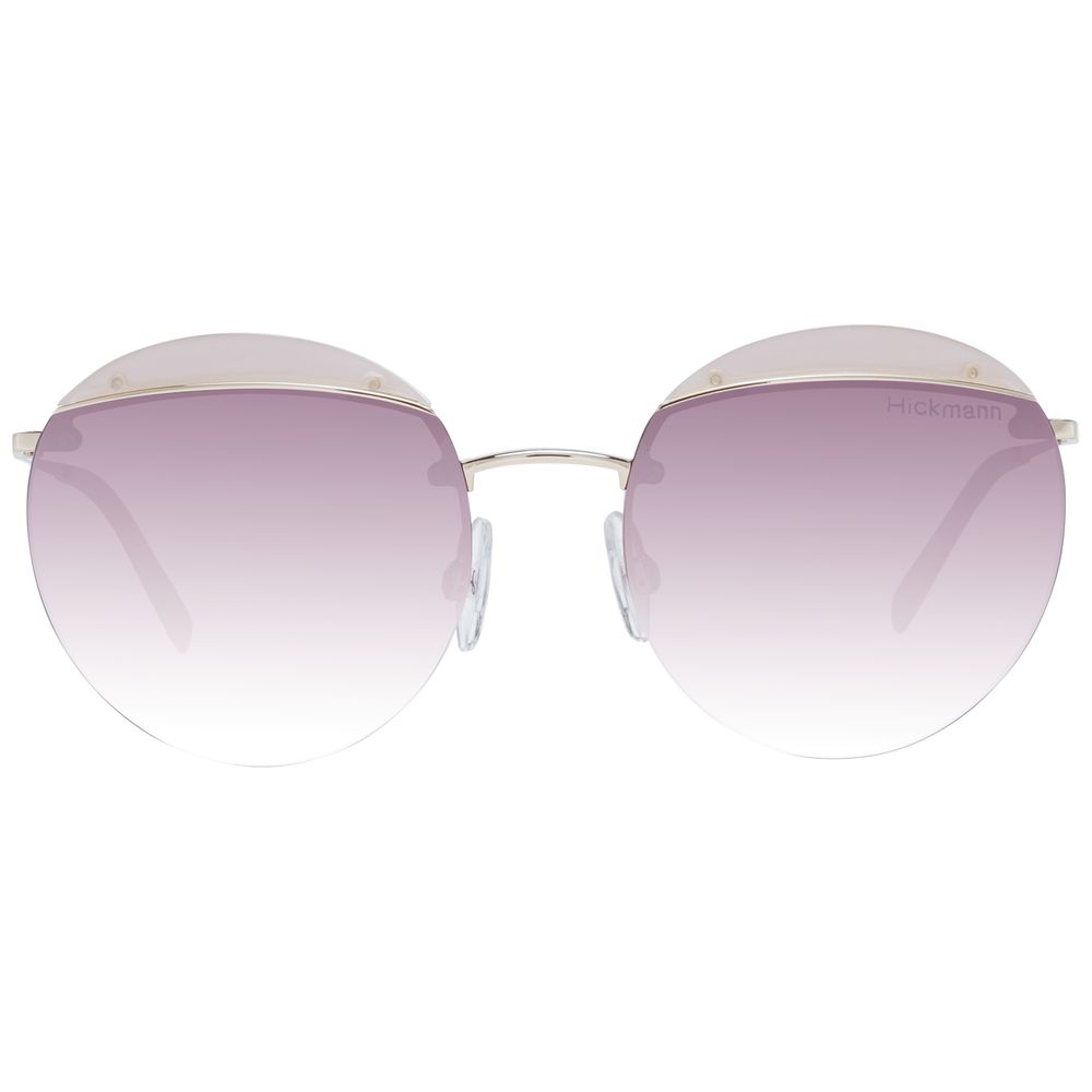 Ana Hickmann Violette Sonnenbrille aus Kunststoff