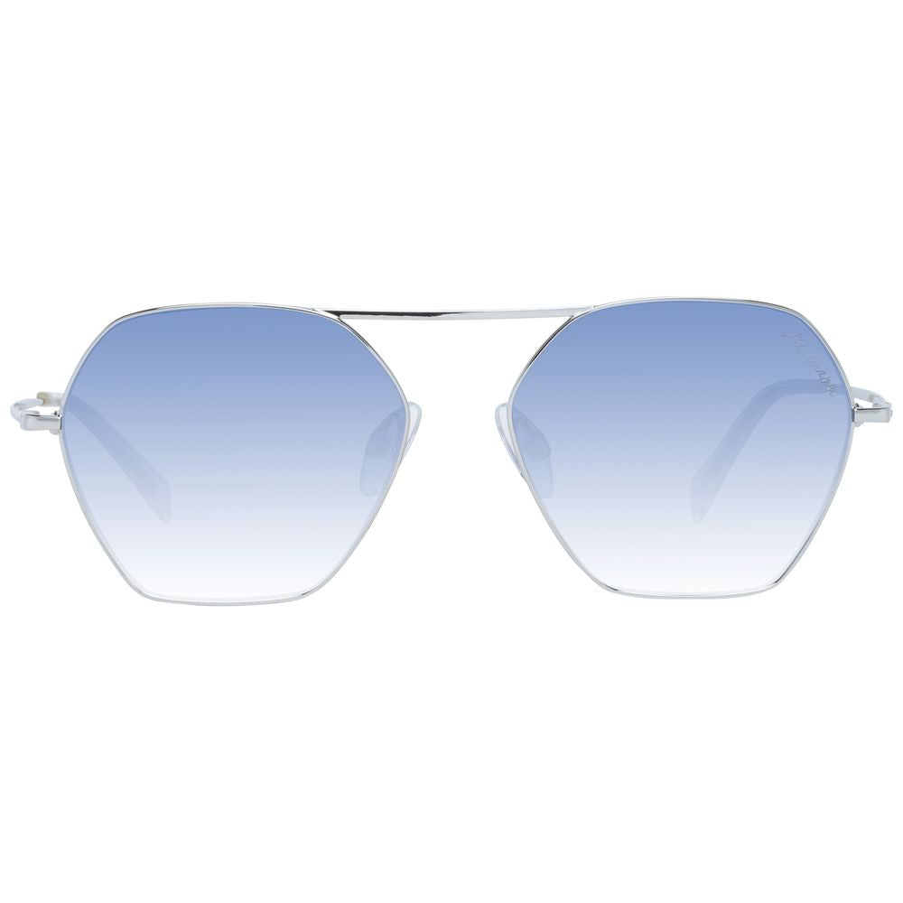 Ana Hickmann Graue Sonnenbrille aus Metall