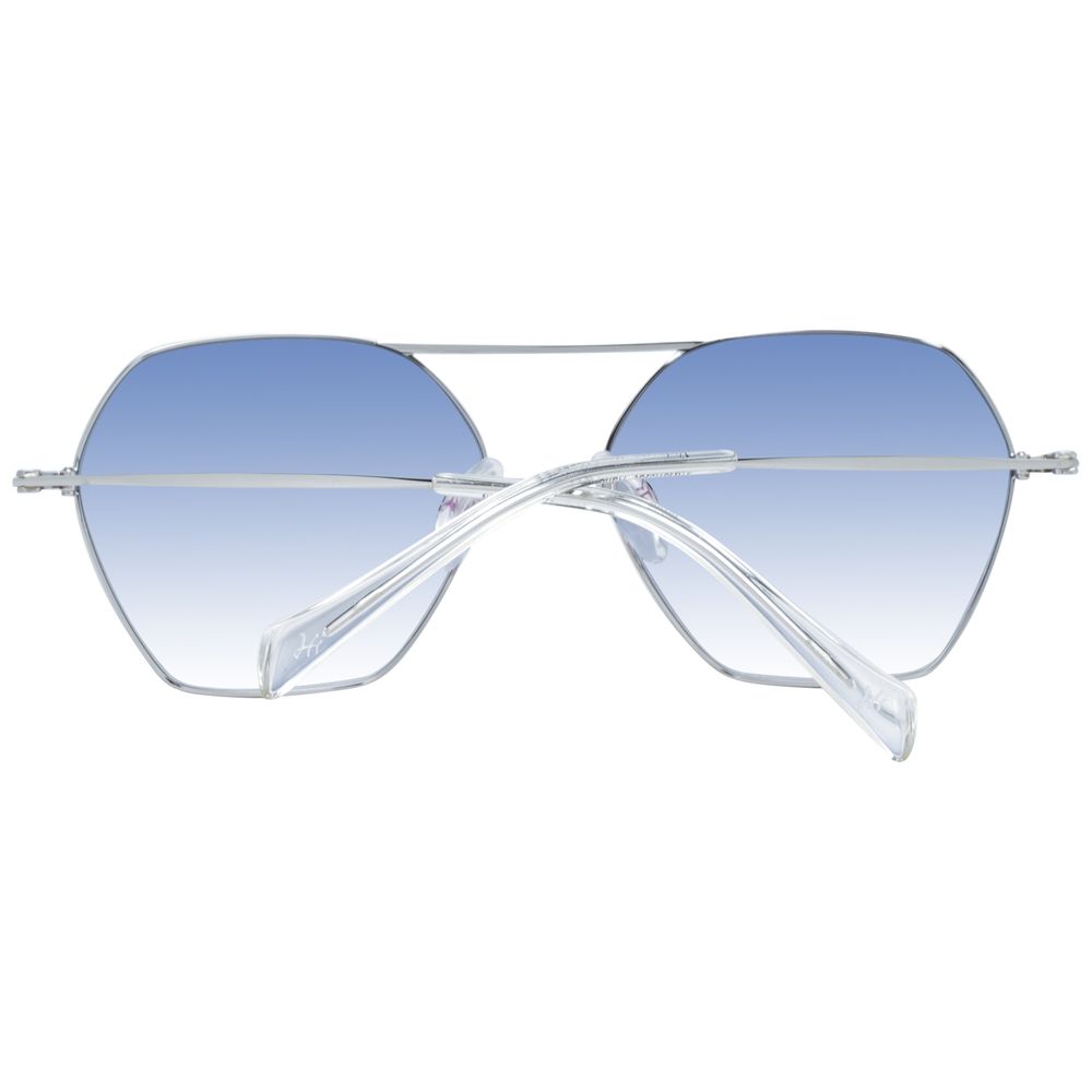 Ana Hickmann Graue Sonnenbrille aus Metall