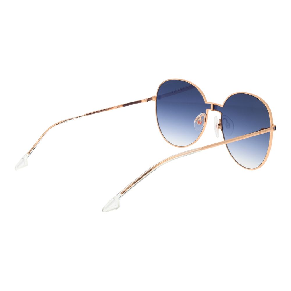 Ana Hickmann Sonnenbrille aus Goldmetall