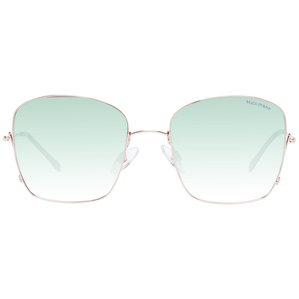 Ana Hickmann Sonnenbrille aus Goldmetall