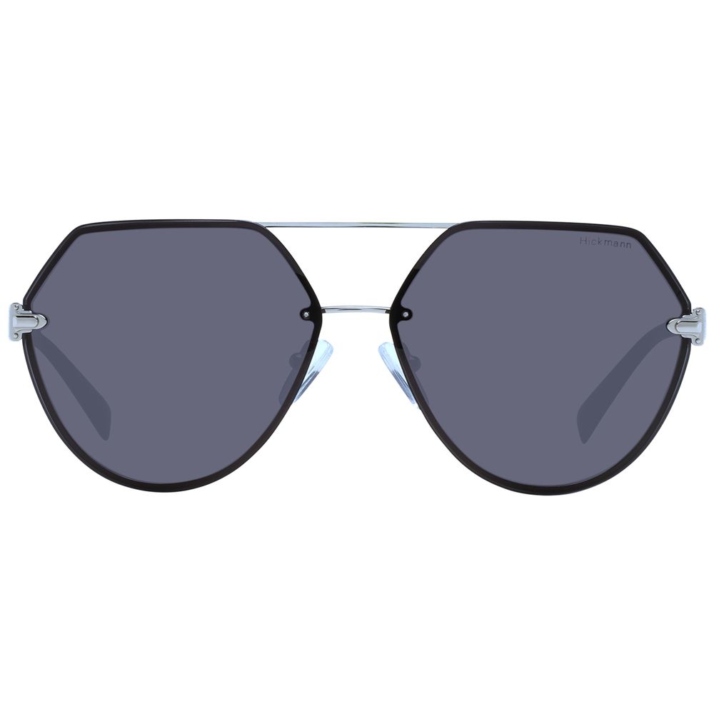 Ana Hickmann Graue Sonnenbrille aus Metall