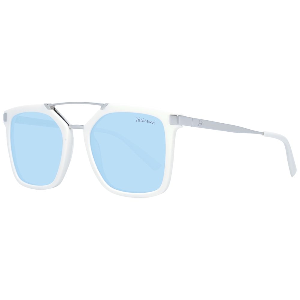Ana Hickmann Weiße Sonnenbrille aus Metall