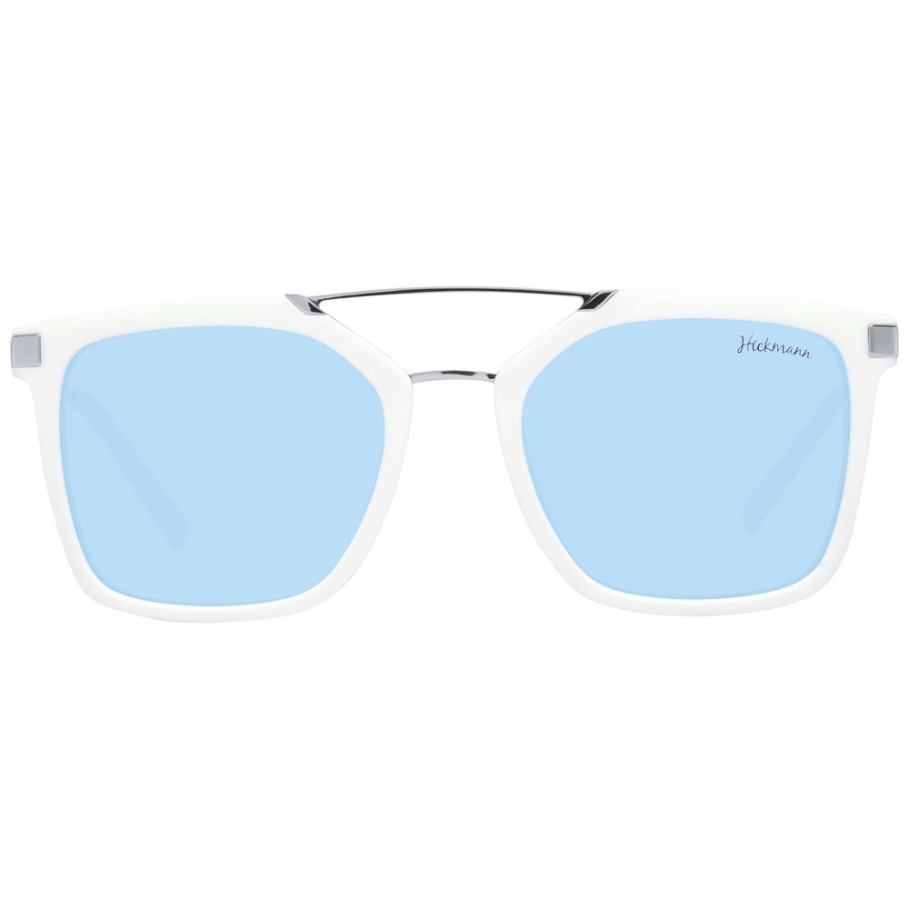Ana Hickmann Weiße Sonnenbrille aus Metall