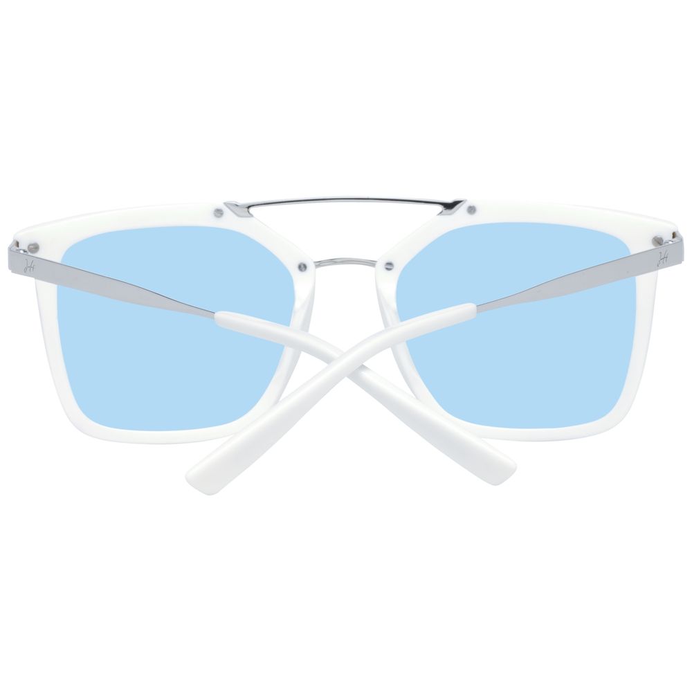 Ana Hickmann Weiße Sonnenbrille aus Metall