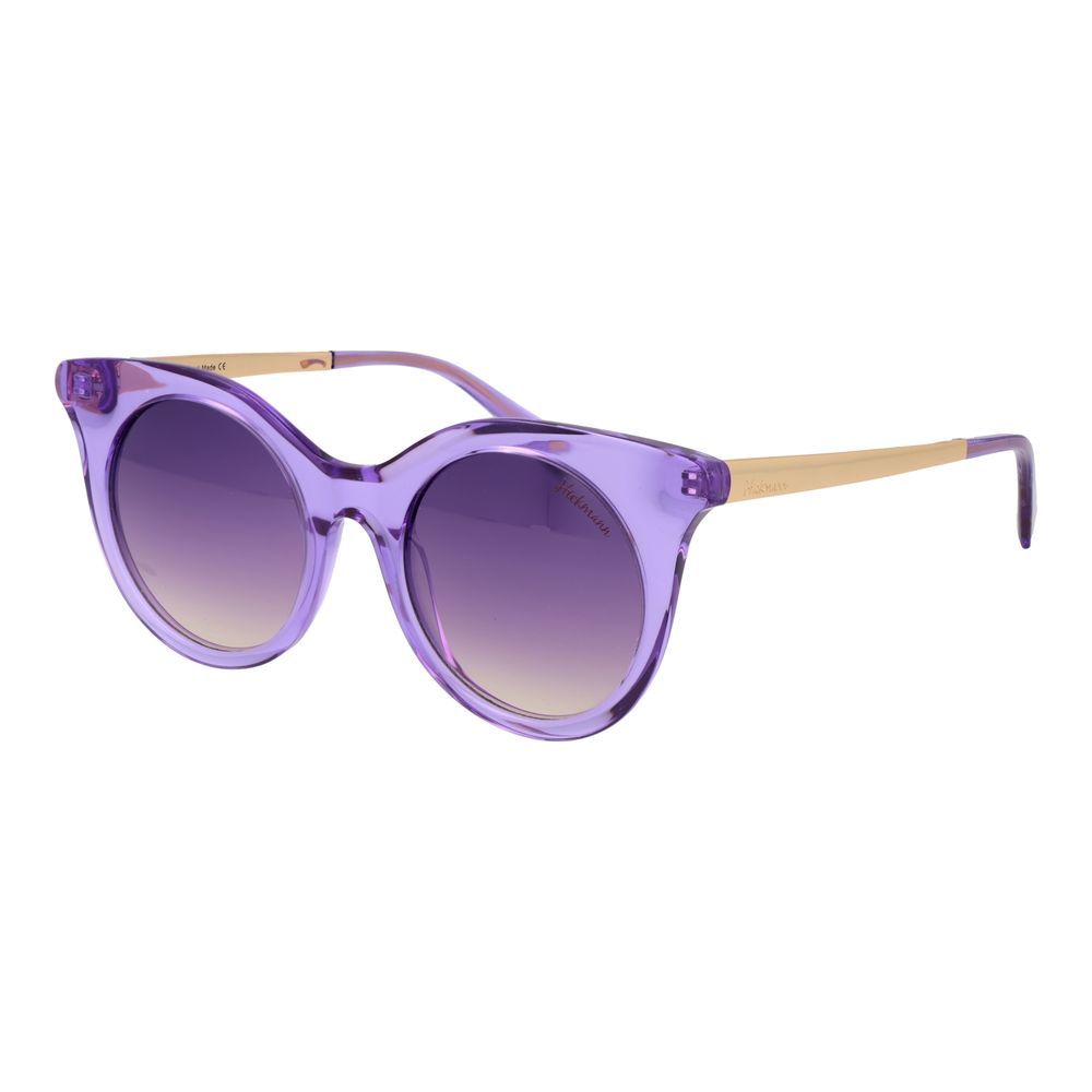 Ana Hickmann Violette Sonnenbrille aus Kunststoff