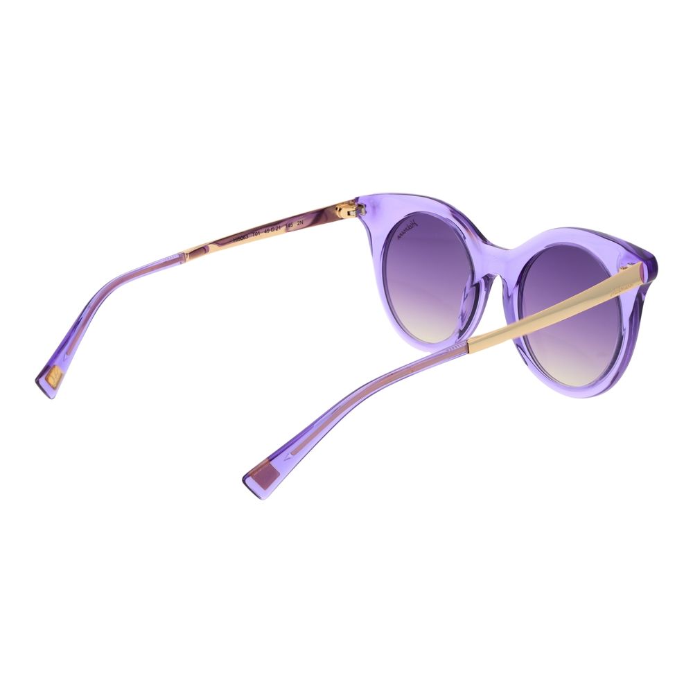 Ana Hickmann Violette Sonnenbrille aus Kunststoff