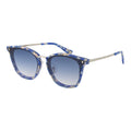 Ana Hickmann Blaue Sonnenbrille aus Metall