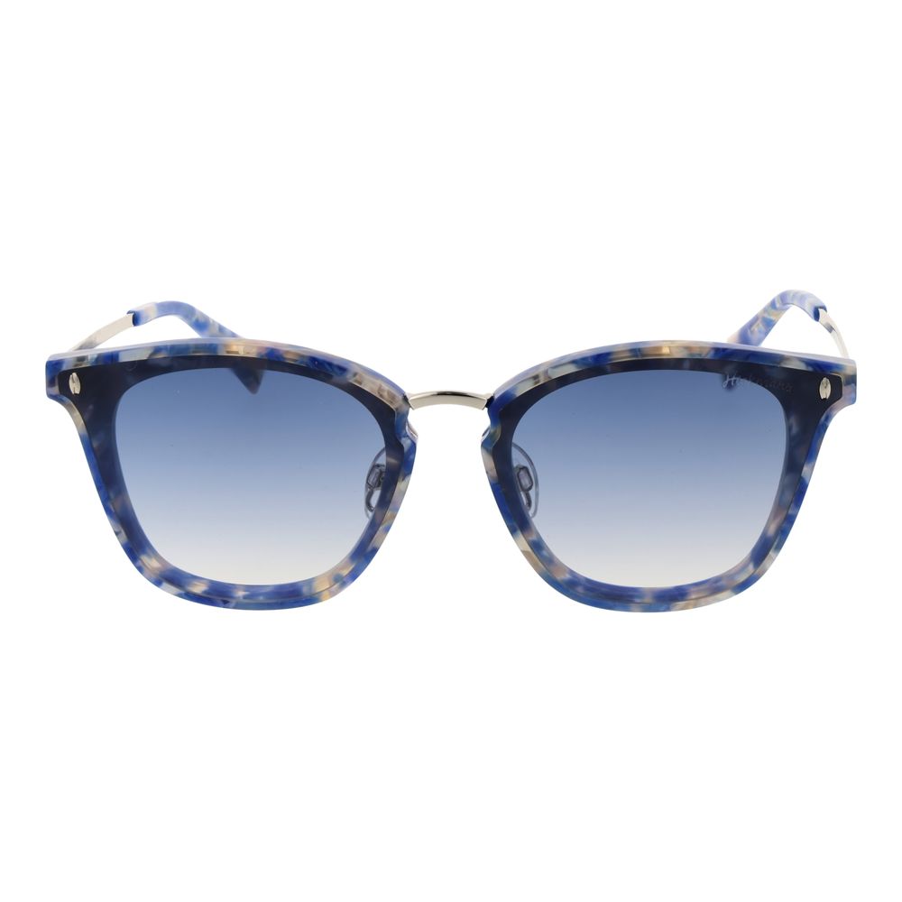 Ana Hickmann Blaue Sonnenbrille aus Metall